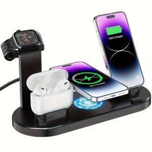 Wireless Charger Fast Charging Suitable For IPhone/iWatch/AirPods